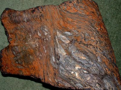 Solidified pahoehoe Solidified pahoehoe