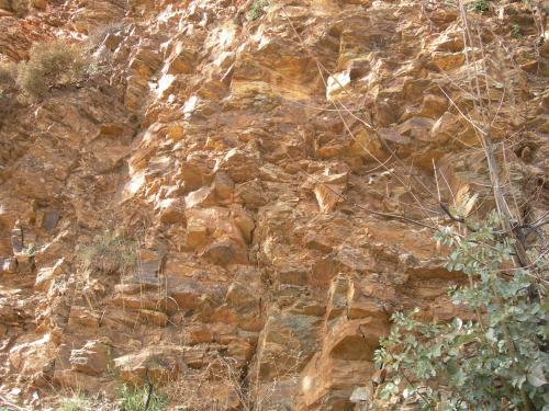 Quartzite from the Phyllite-Quartzite series