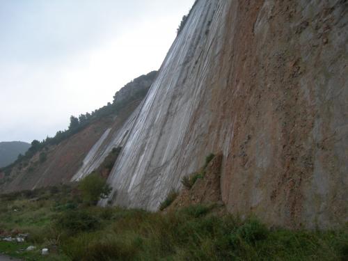 Arkitsa Fault scarp , Central Greece