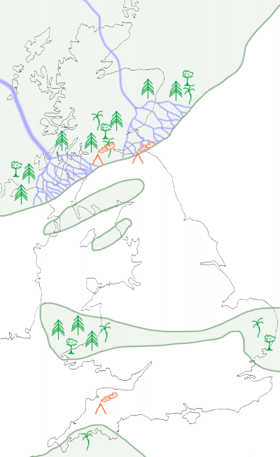 Carboniferous Palaeogeography of UK