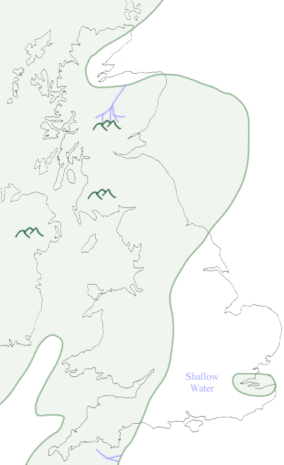 Lower Cretaceous Palaeogeography of UK