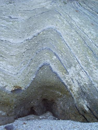 Folds at the island Mors, Denmark