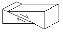 Schematic normal fault