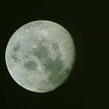 The moon as seen from Apollo 10